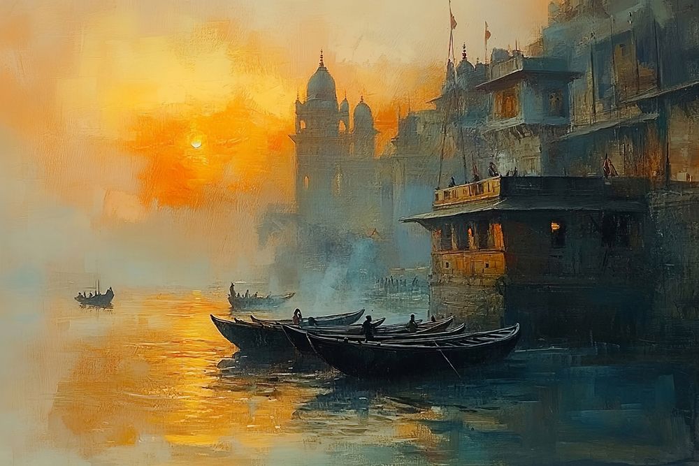 Banaras Ghat POD1547