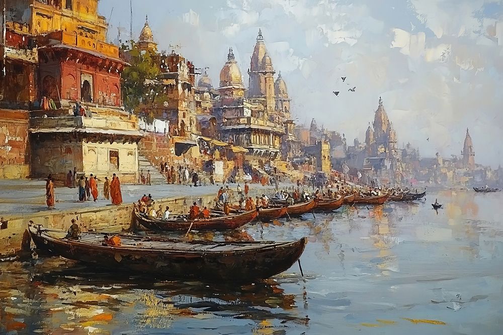 Banaras Ghat POD1548