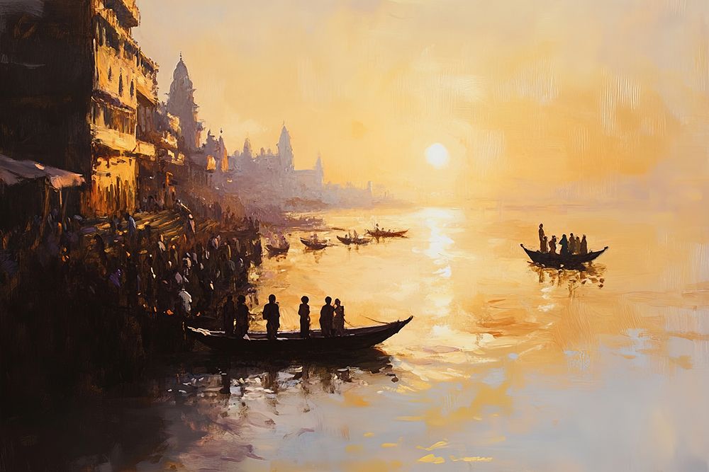 Banaras Ghat POD1554