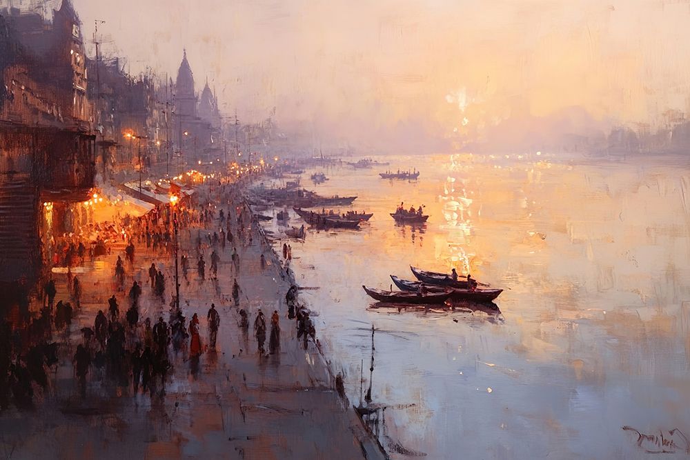 Banaras Ghat POD1556