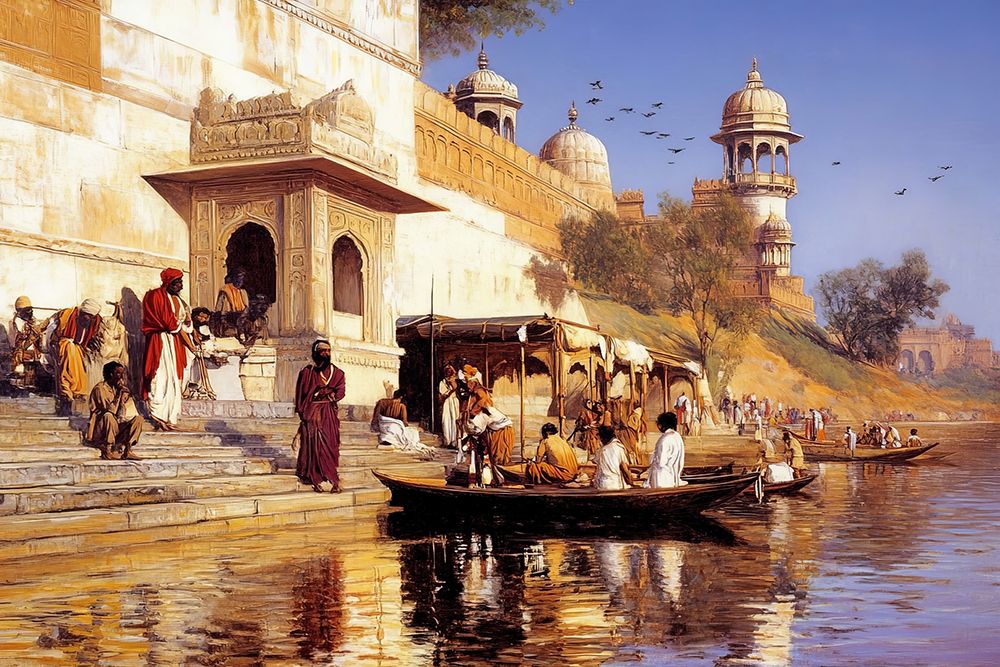 Banaras Ghat POD1570