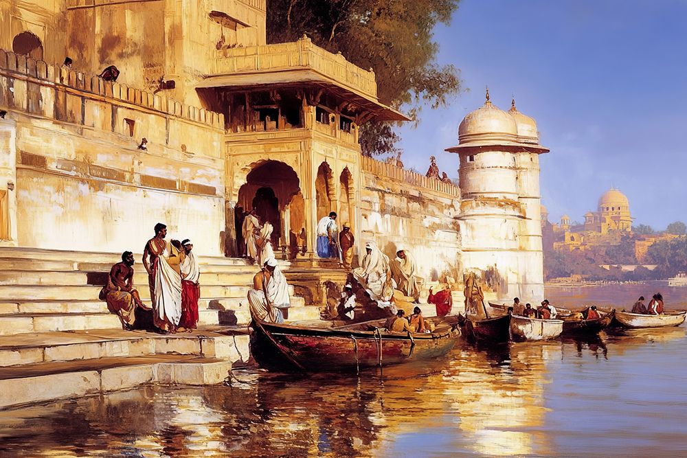 Banaras Ghat POD1571