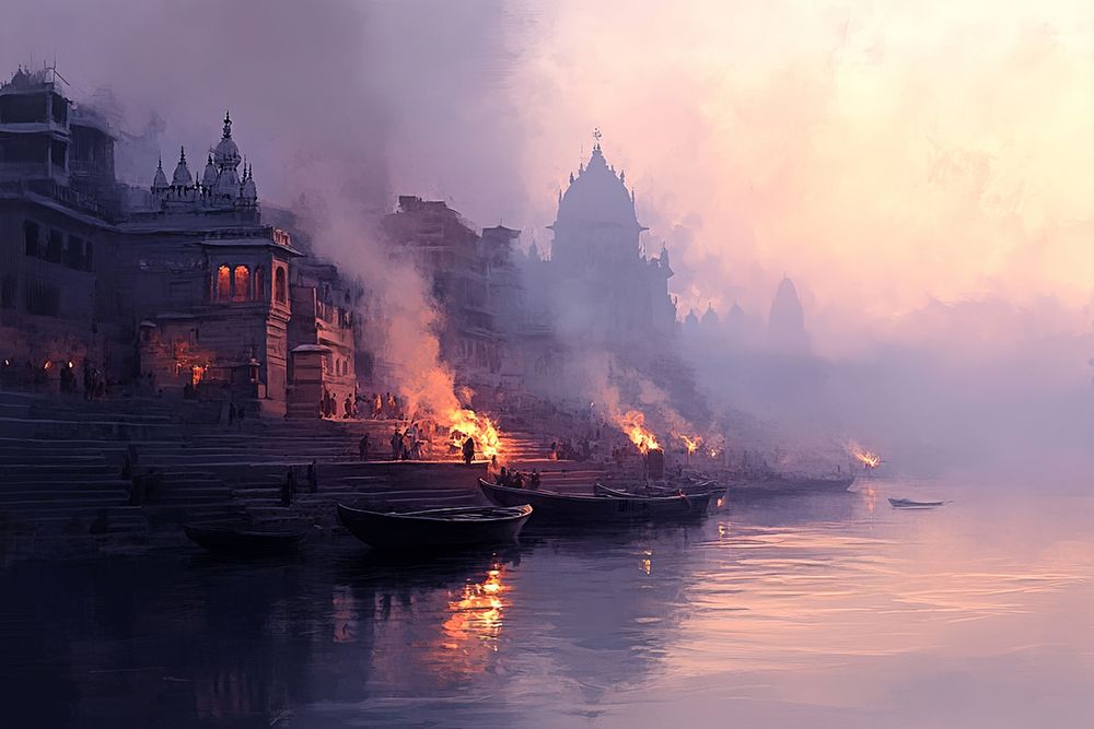 Banaras Ghat POD1572