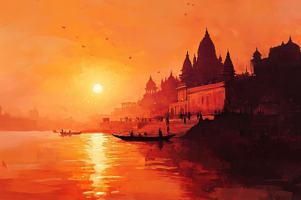 Banaras Ghat POD1575