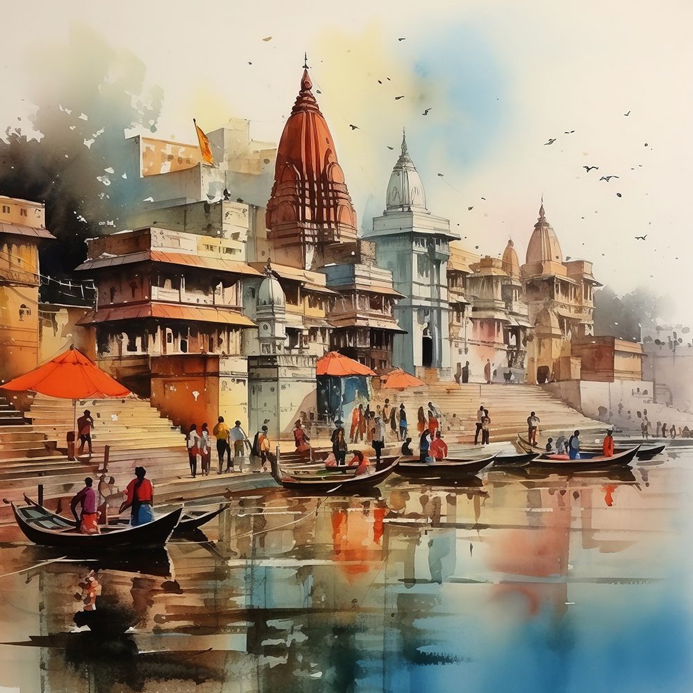 Banaras Ghat POD1632