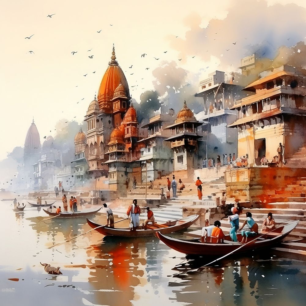 Banaras Ghat POD1633