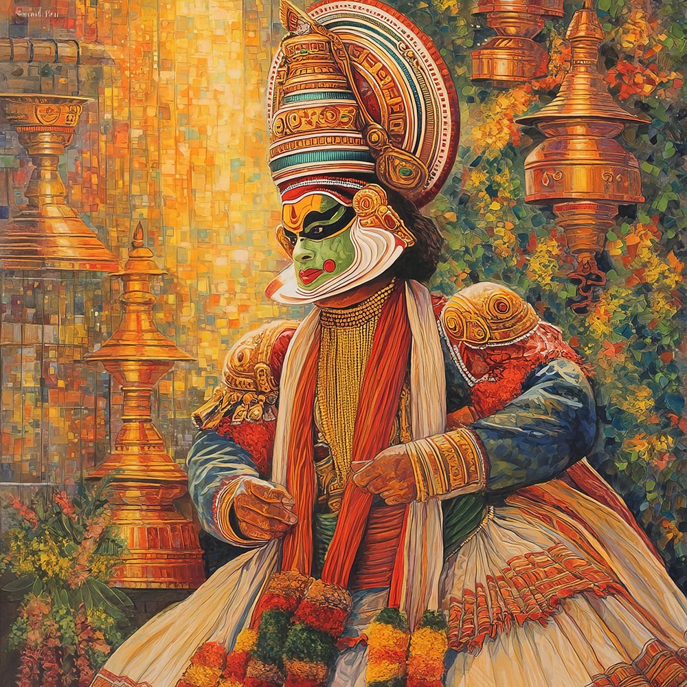 Kathakali Dancer POD1652