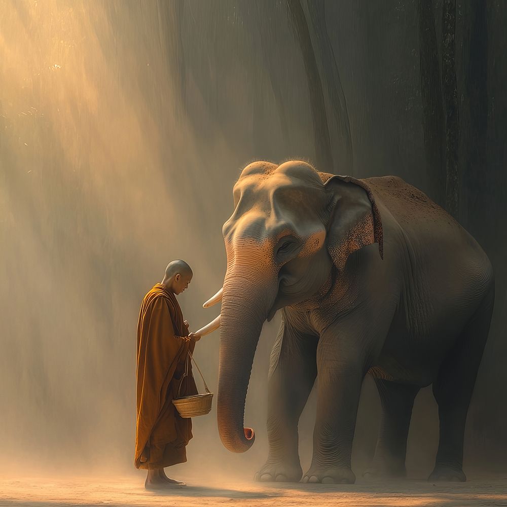 Buddhist Monks POD1663