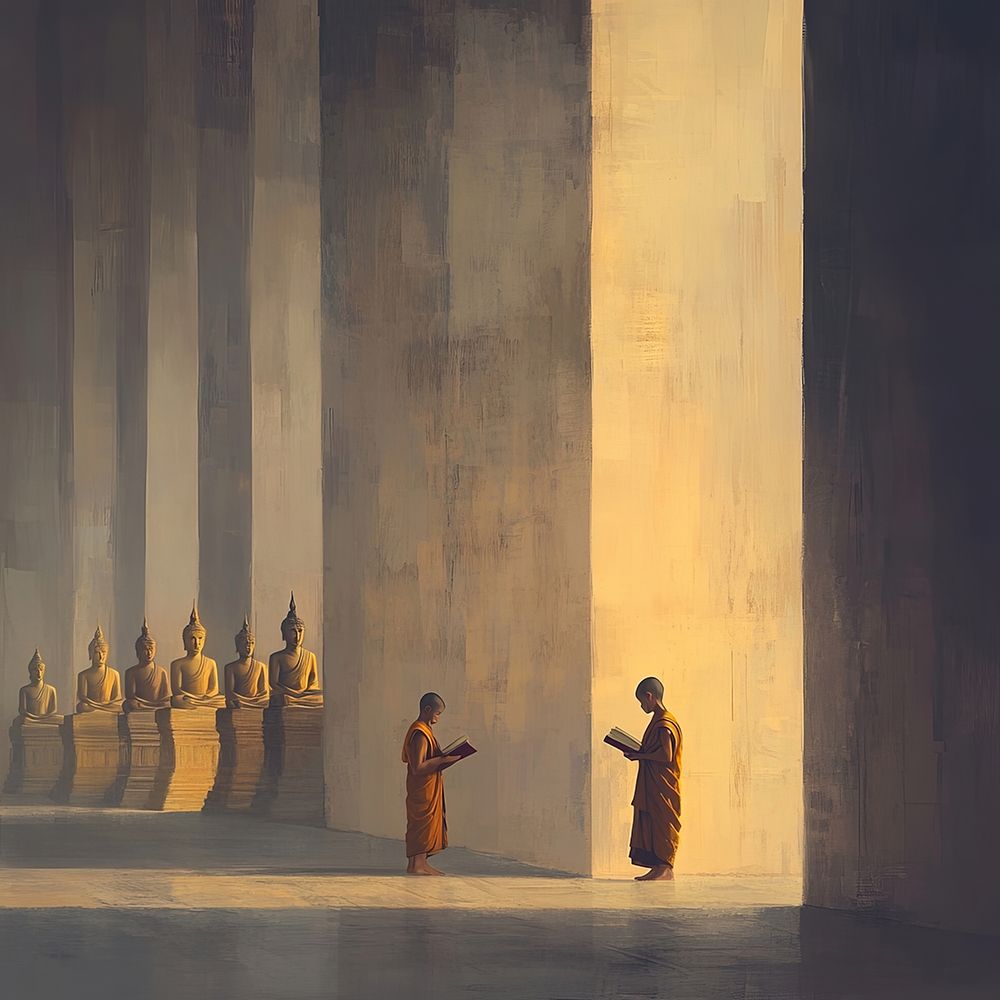 Buddhist Monks POD1668