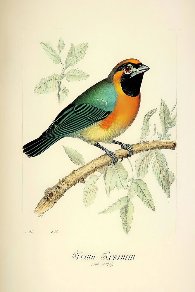 Vintage Birds POD1710