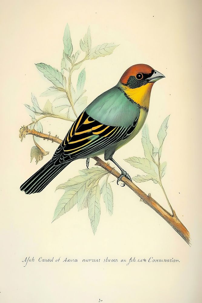 Vintage Birds POD1711
