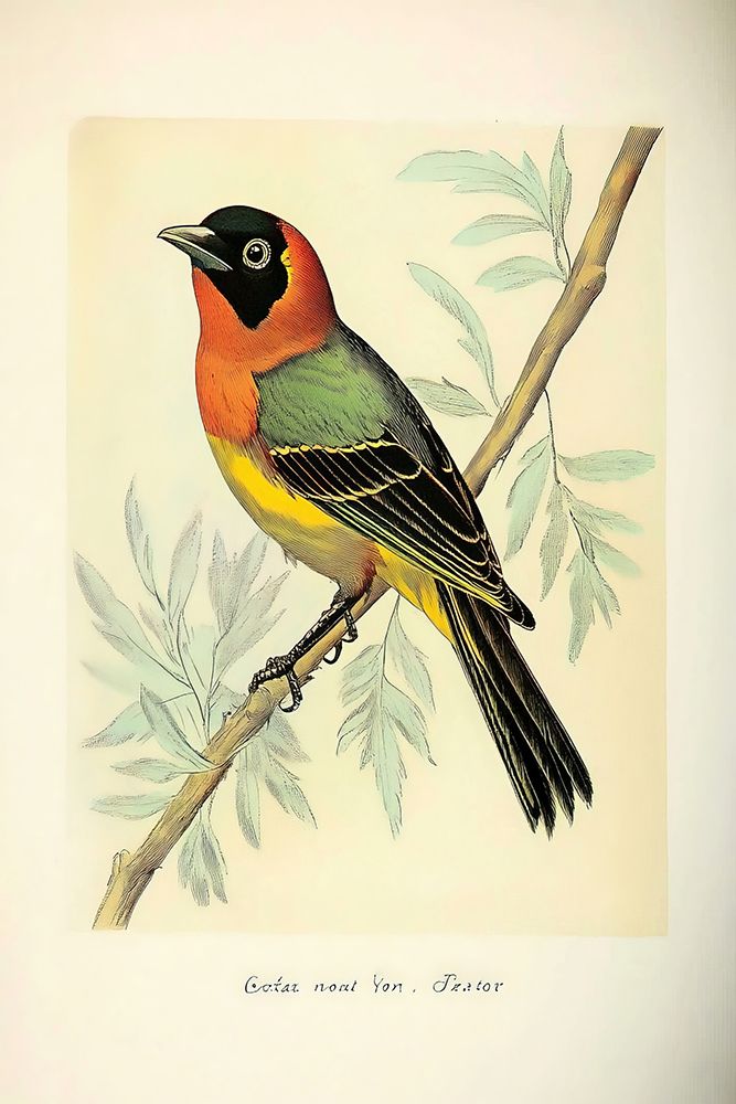 Vintage Birds POD1717