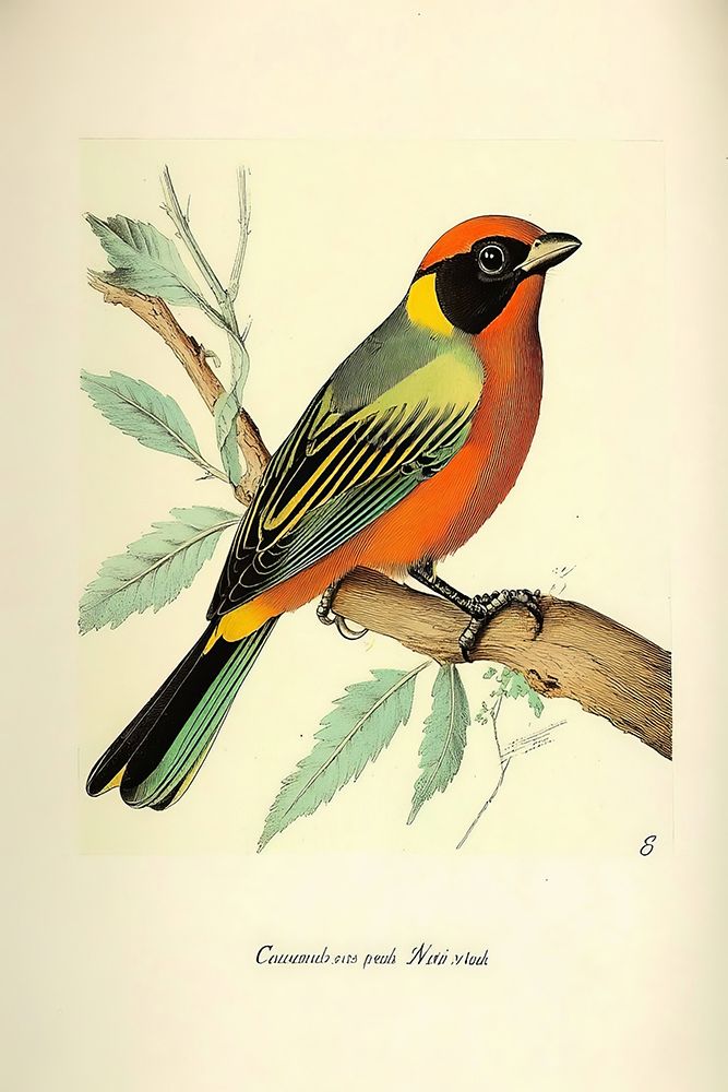Vintage Birds POD1718
