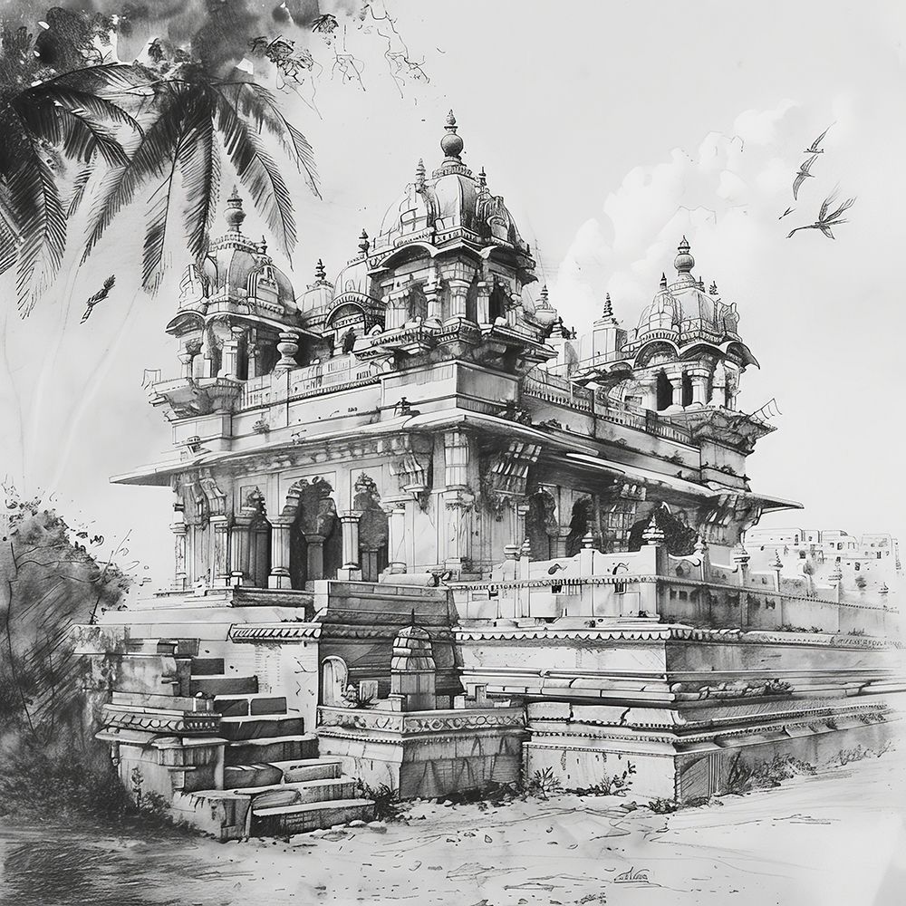 Grand Ancient Temple POD786