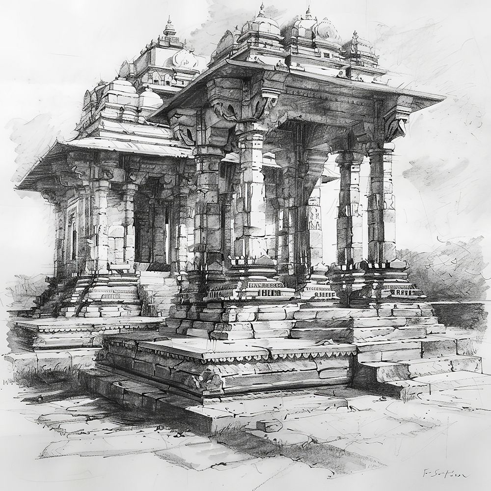 Grand Ancient Temple POD787