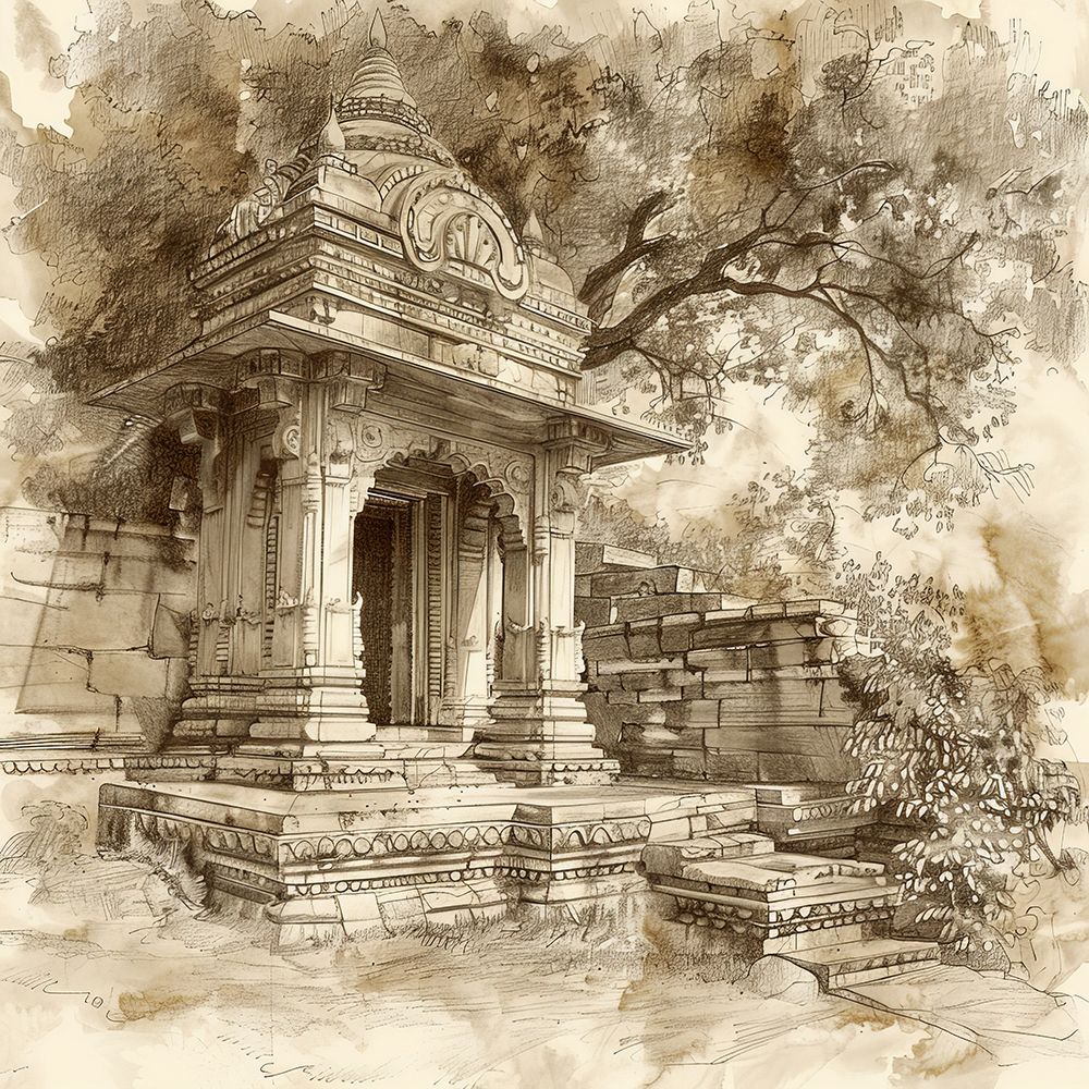 Grand Ancient Temple POD789