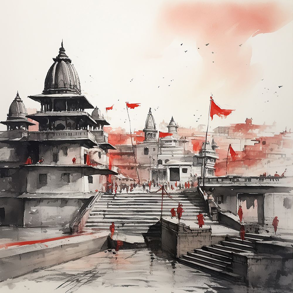 Banaras Ghat POD79