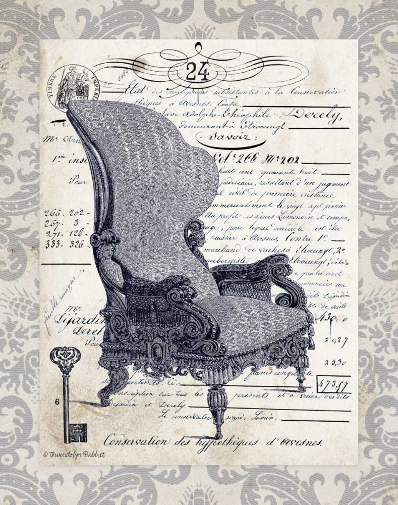 Indigo Chair I