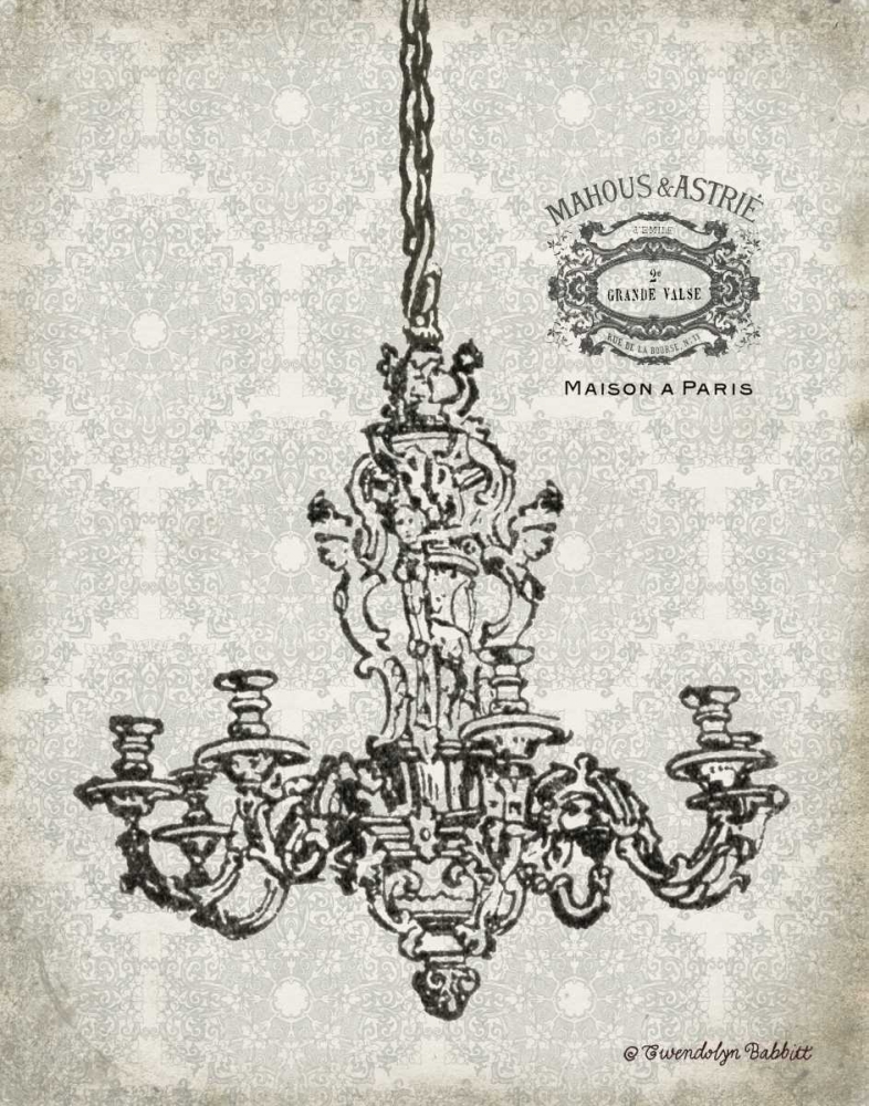 Vintage Chandelier II