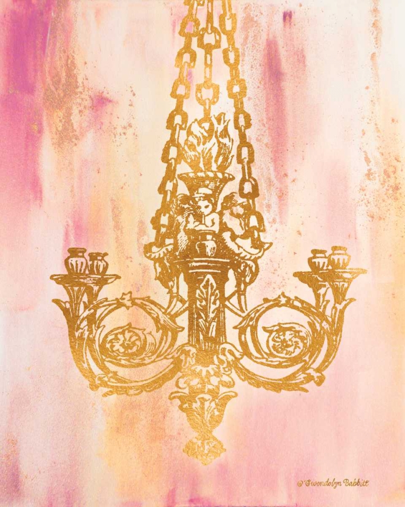 Pink and Gold II