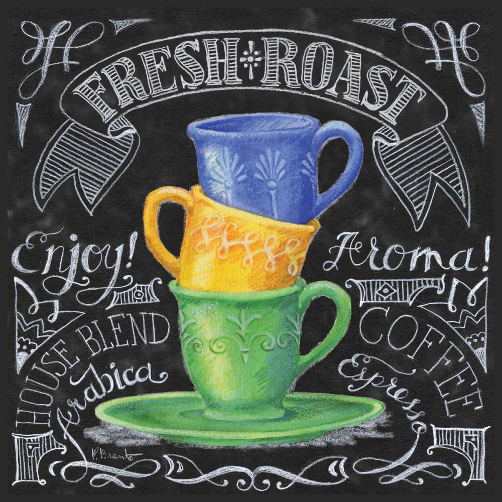 Chalkboard Coffee I