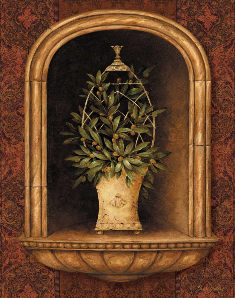 Olive Topiary Niches I