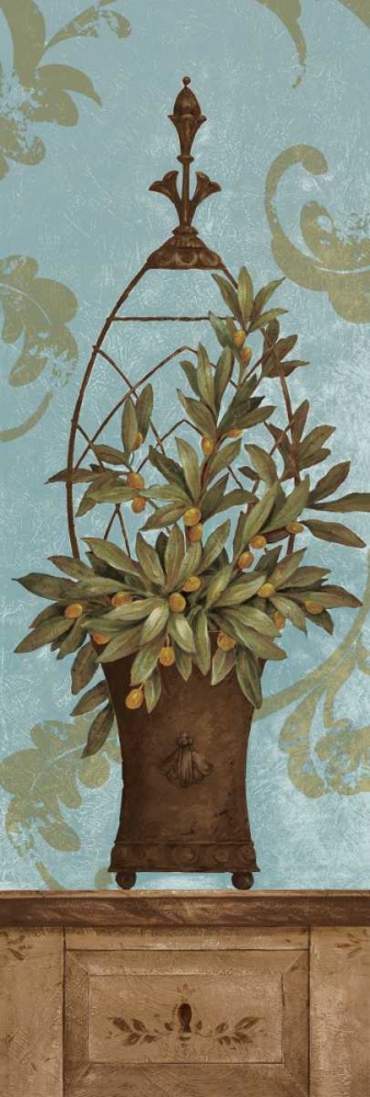 Blue Olive Topiary II