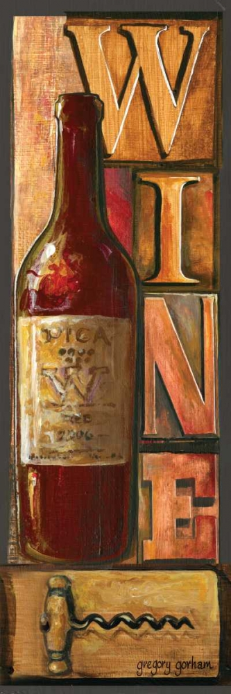 Type Set Wine Panel I