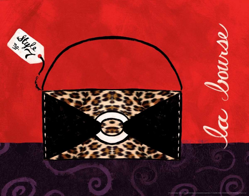 Leopard Handbag II