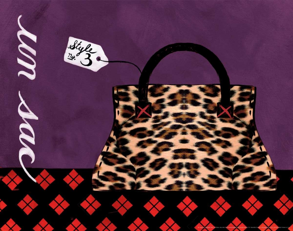 Leopard Handbag III