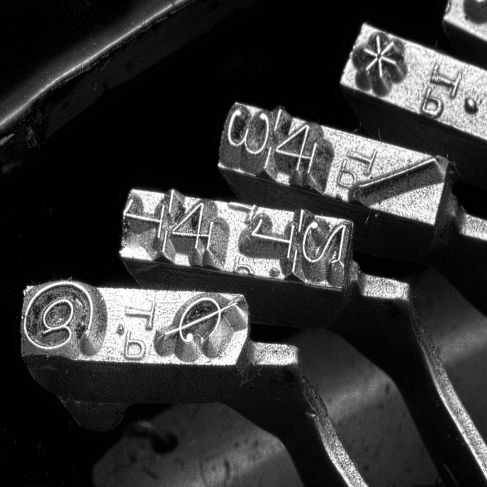 Typewriter Symbols Sq