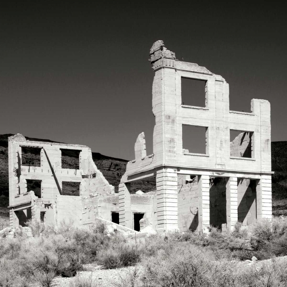 Rhyolite Ruin I BW