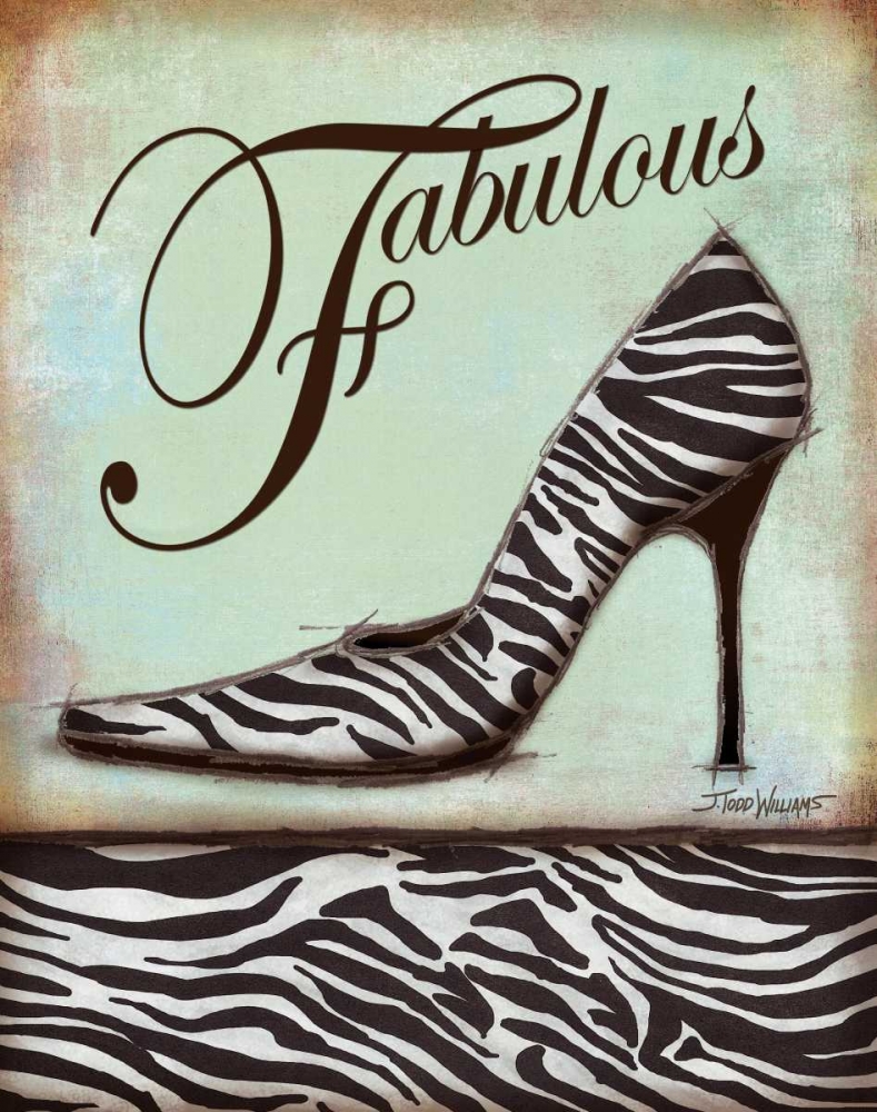 Zebra Shoe