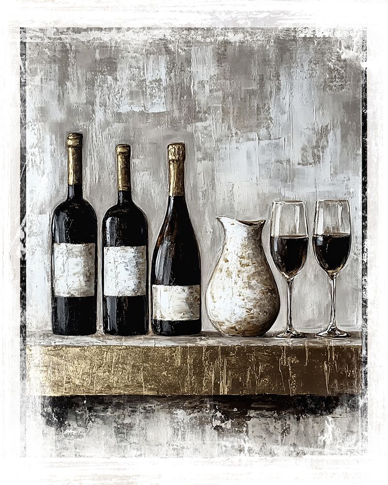 Wine Bottles I