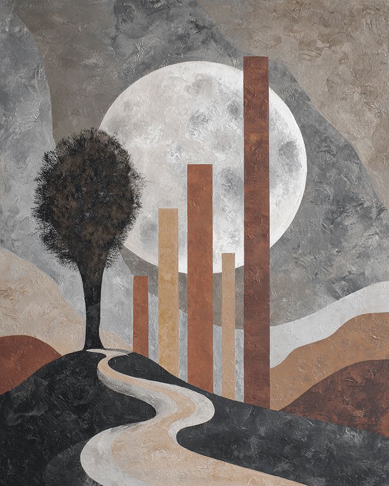 Moon And Trees 6