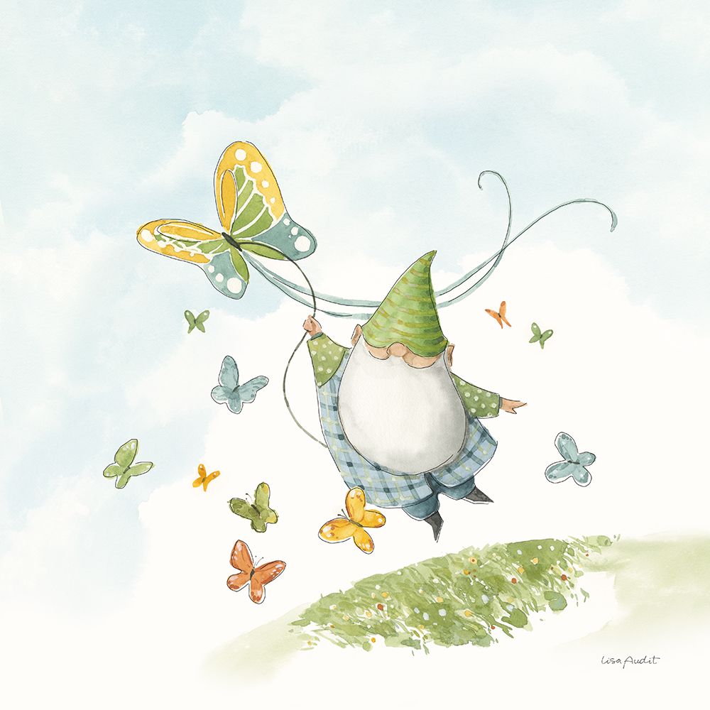 Everyday Gnomes III-Butterfly