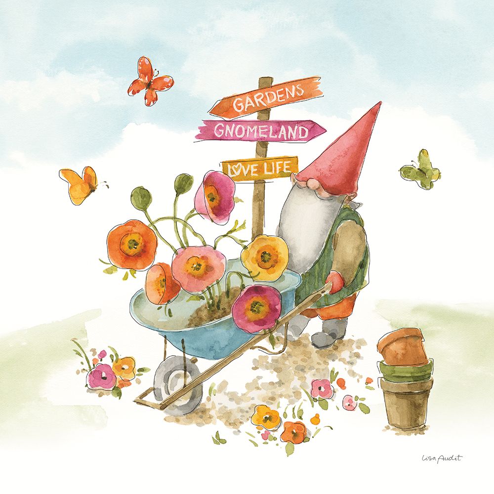 Everyday Gnomes IV-Wheelbarrow