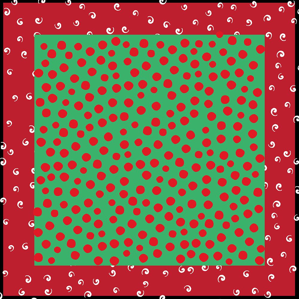 Whimsy Dotty Deco Xmas