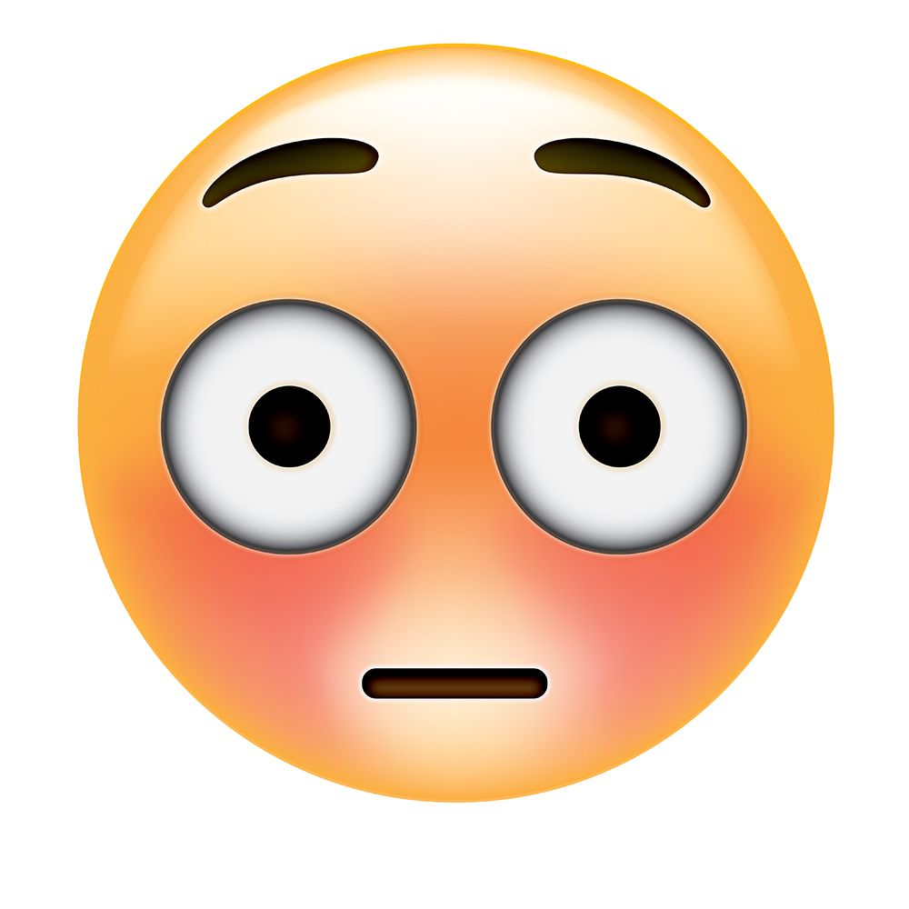 emoji big eye shock