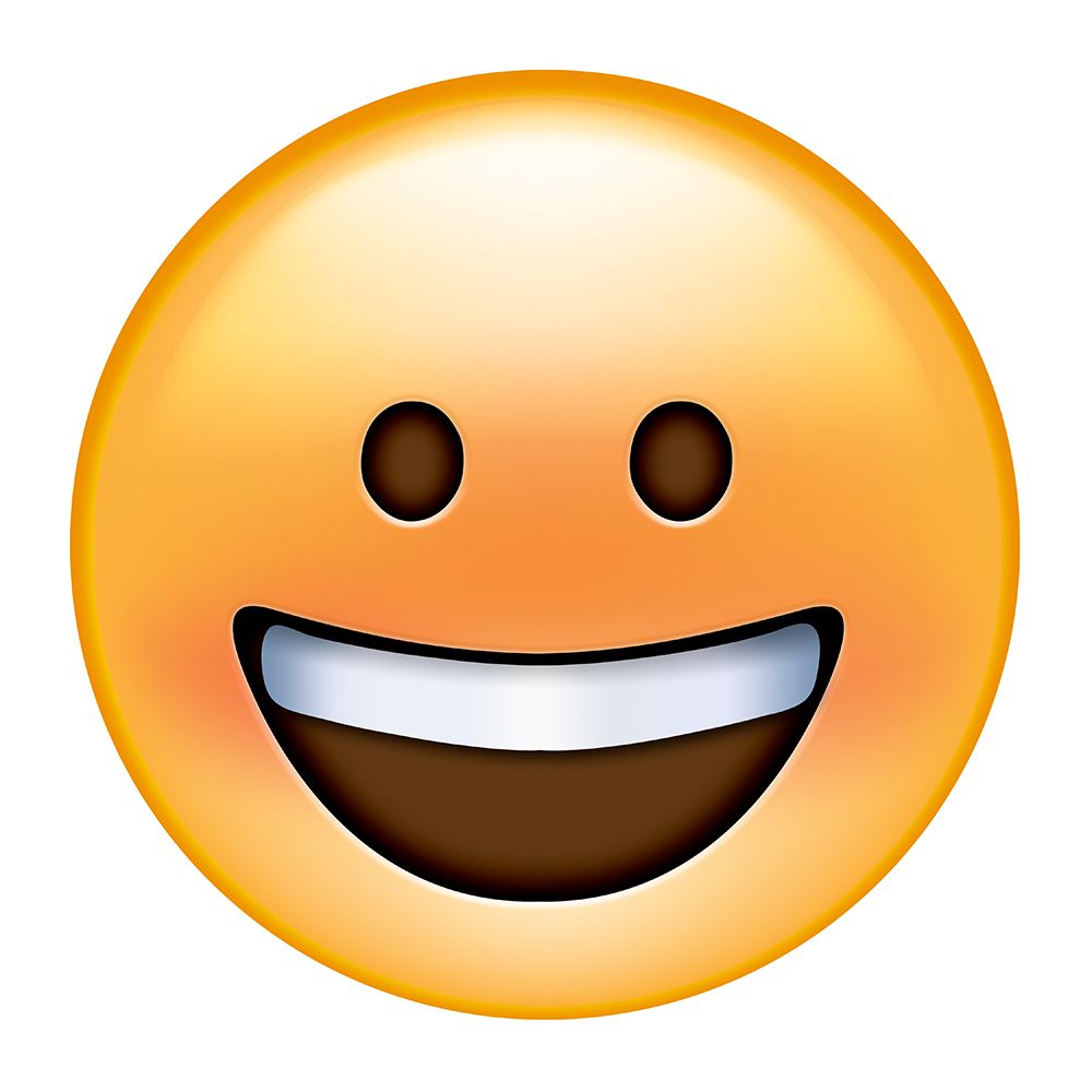emoji circle eye smile