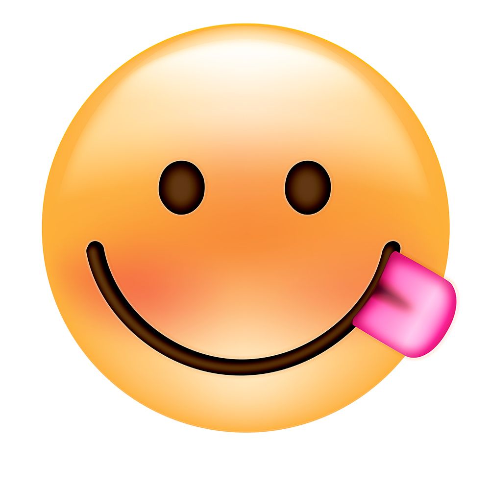 emoji circle eye yummy