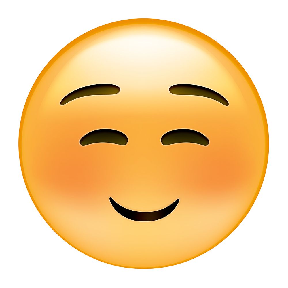 emoji squint small smile