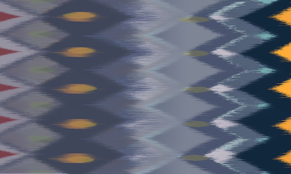Windy Rug Pattern in Blues