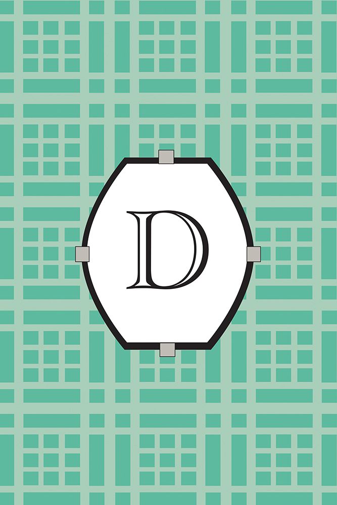 Initials Pattern D