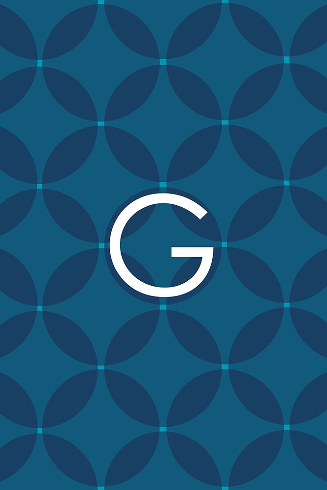 Initials Pattern G