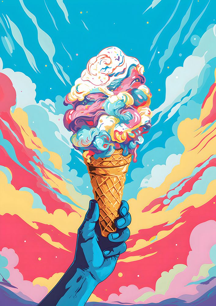 Ice Cream Pop Art