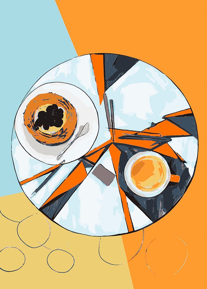 Latte And Cake
