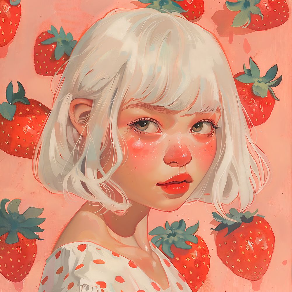 Strawberry Girl One