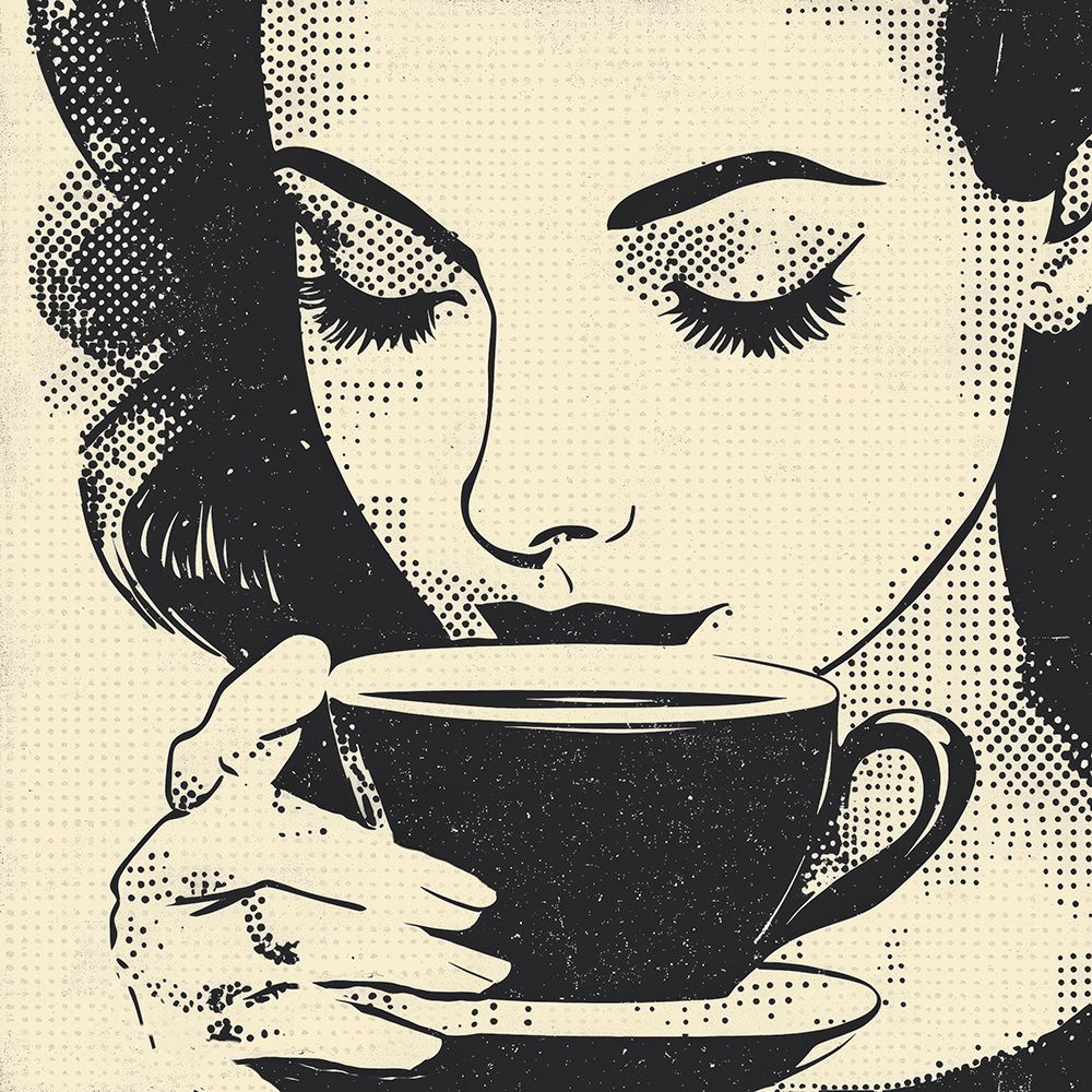 Drinking Coffee