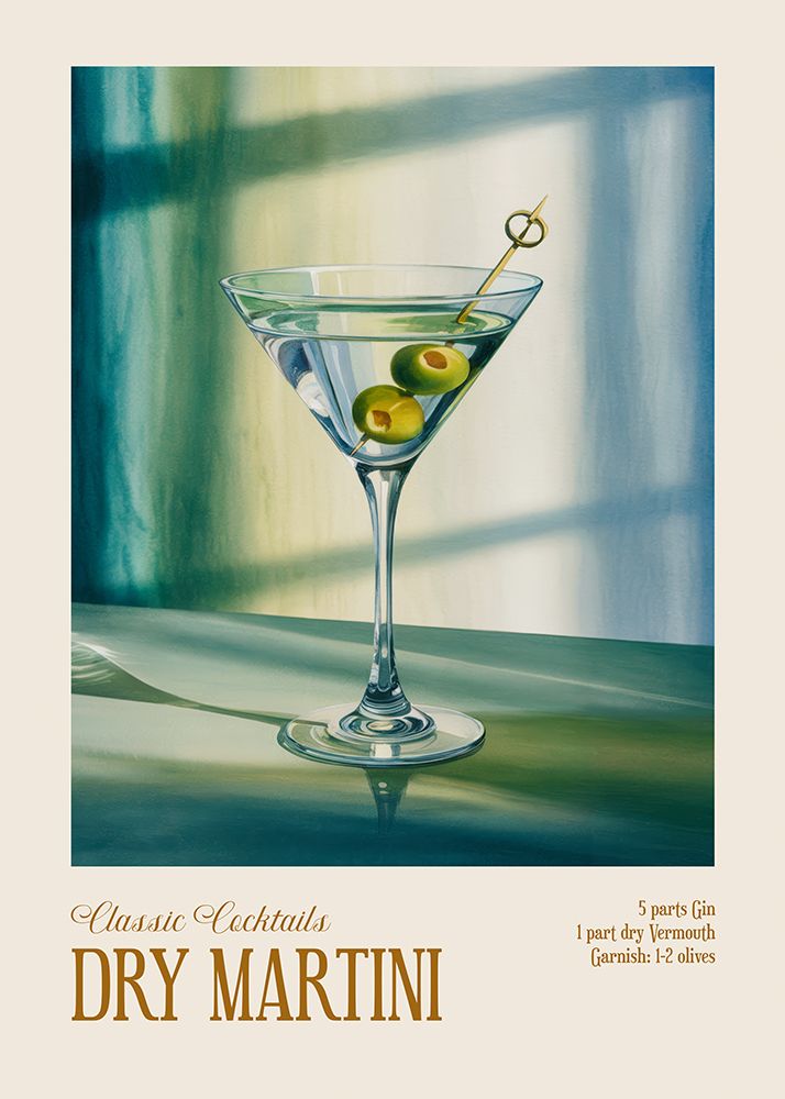 Classic Cocktails - Dry Martini
